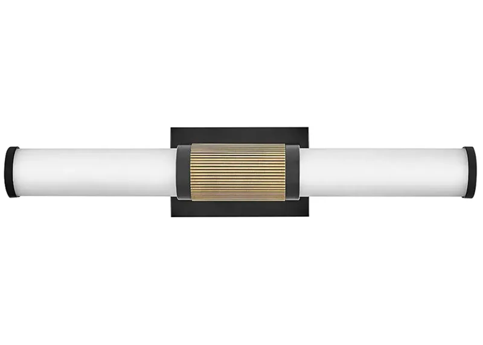 Hinkley Zevi 22 3/4" Wide Black Brass LED Bath Light