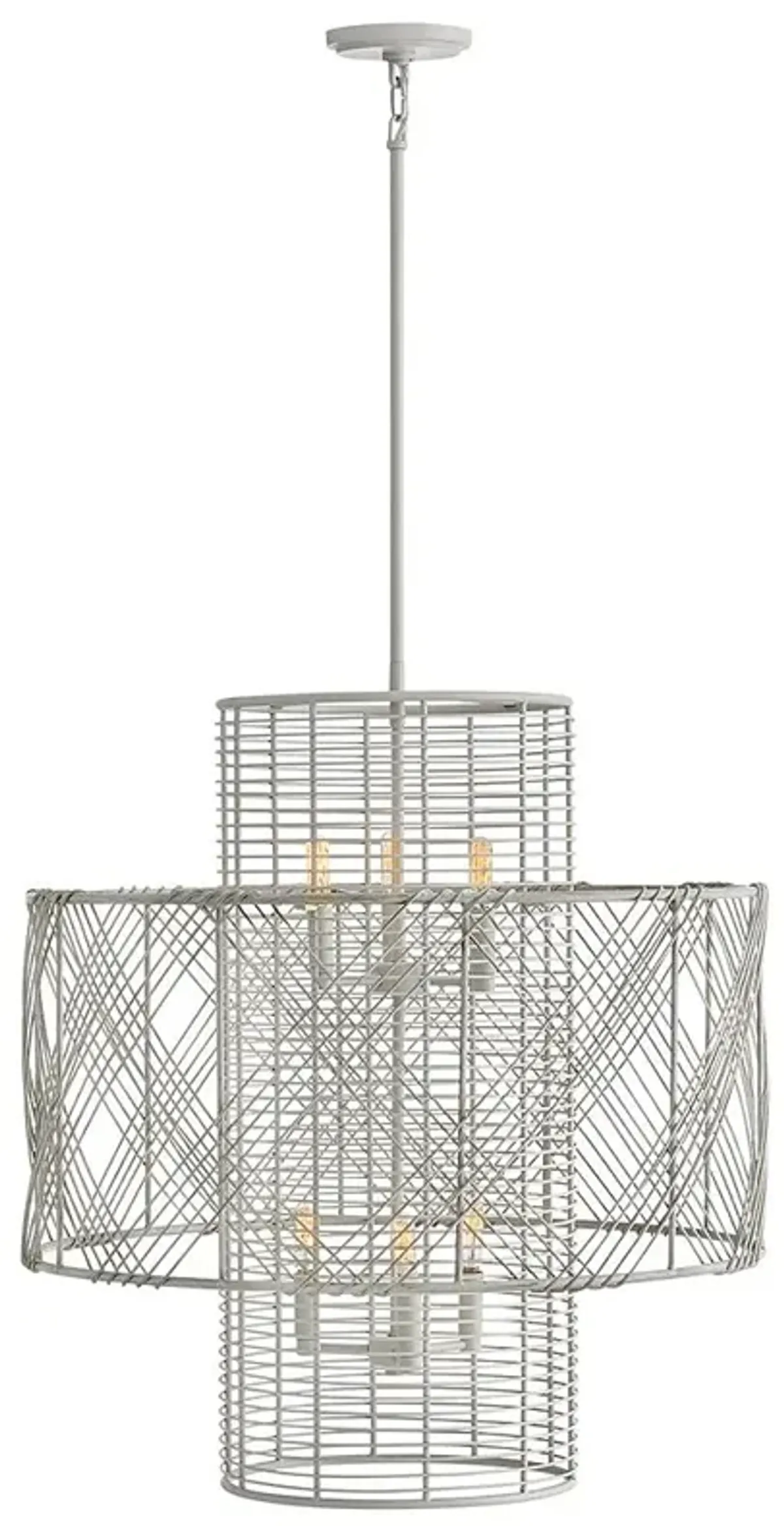 Nikko 26" Wide Light Ashwood Chandelier by Hinkley Lighting