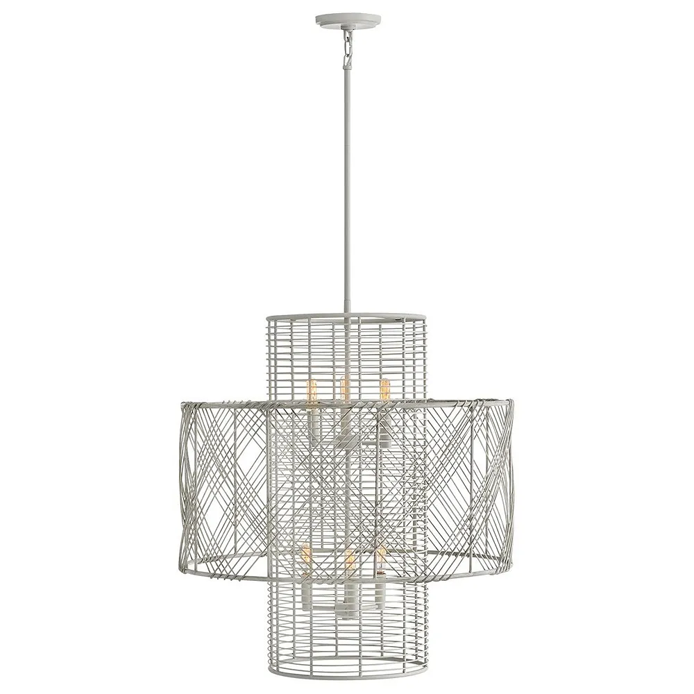 Nikko 26" Wide Light Ashwood Chandelier by Hinkley Lighting