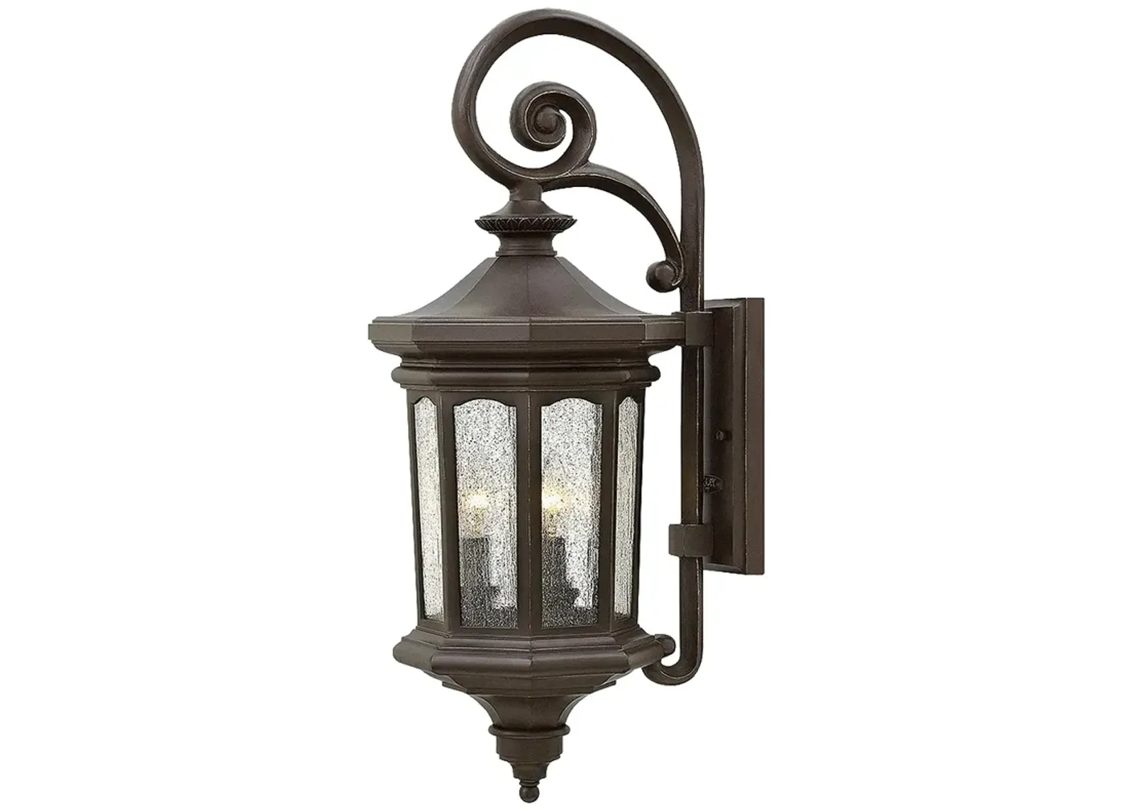 Hinkley Raley 25 3/4"H Bronze 3-Light LED Outdoor Wall Light