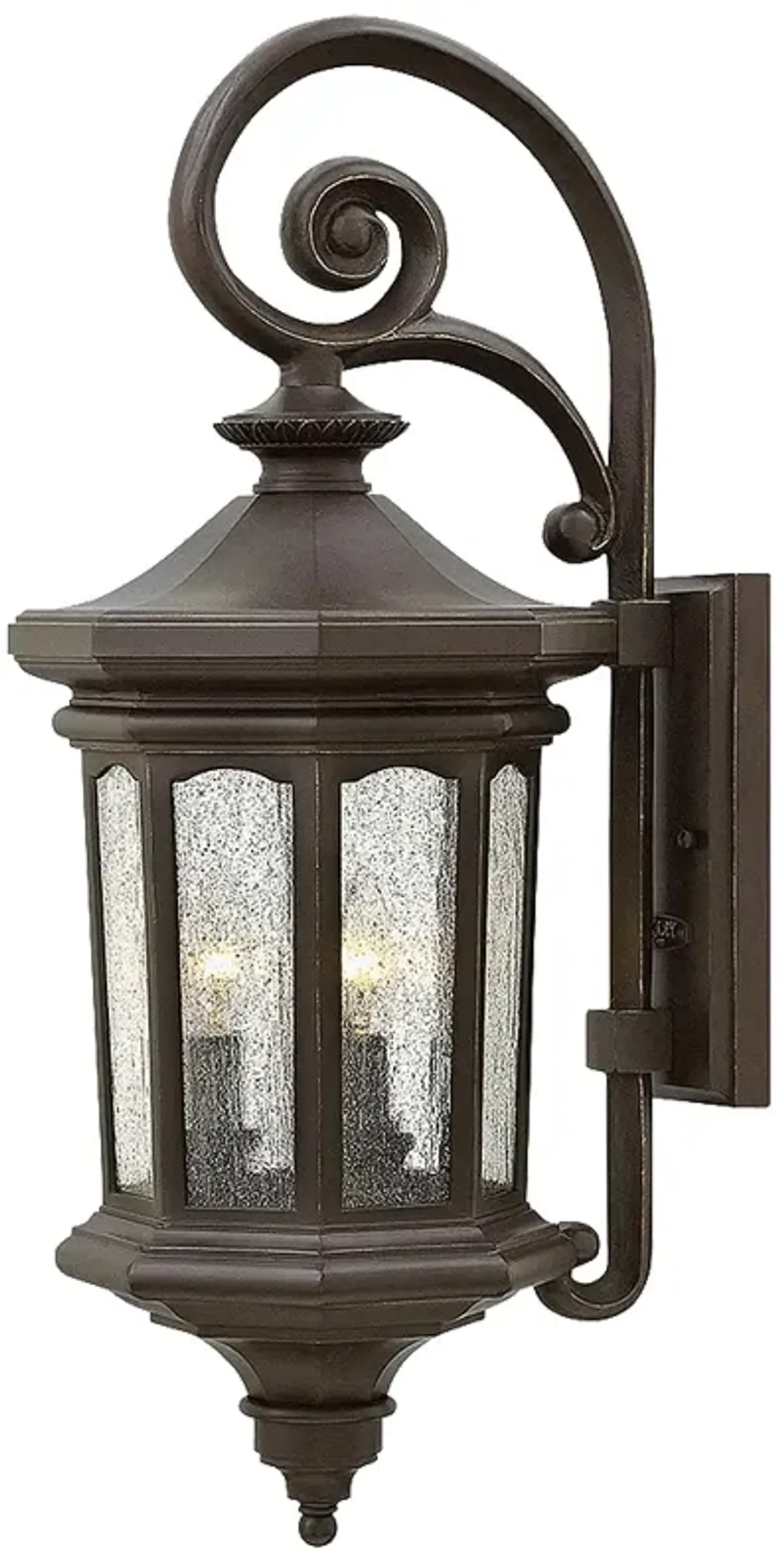 Hinkley Raley 25 3/4"H Bronze 3-Light LED Outdoor Wall Light