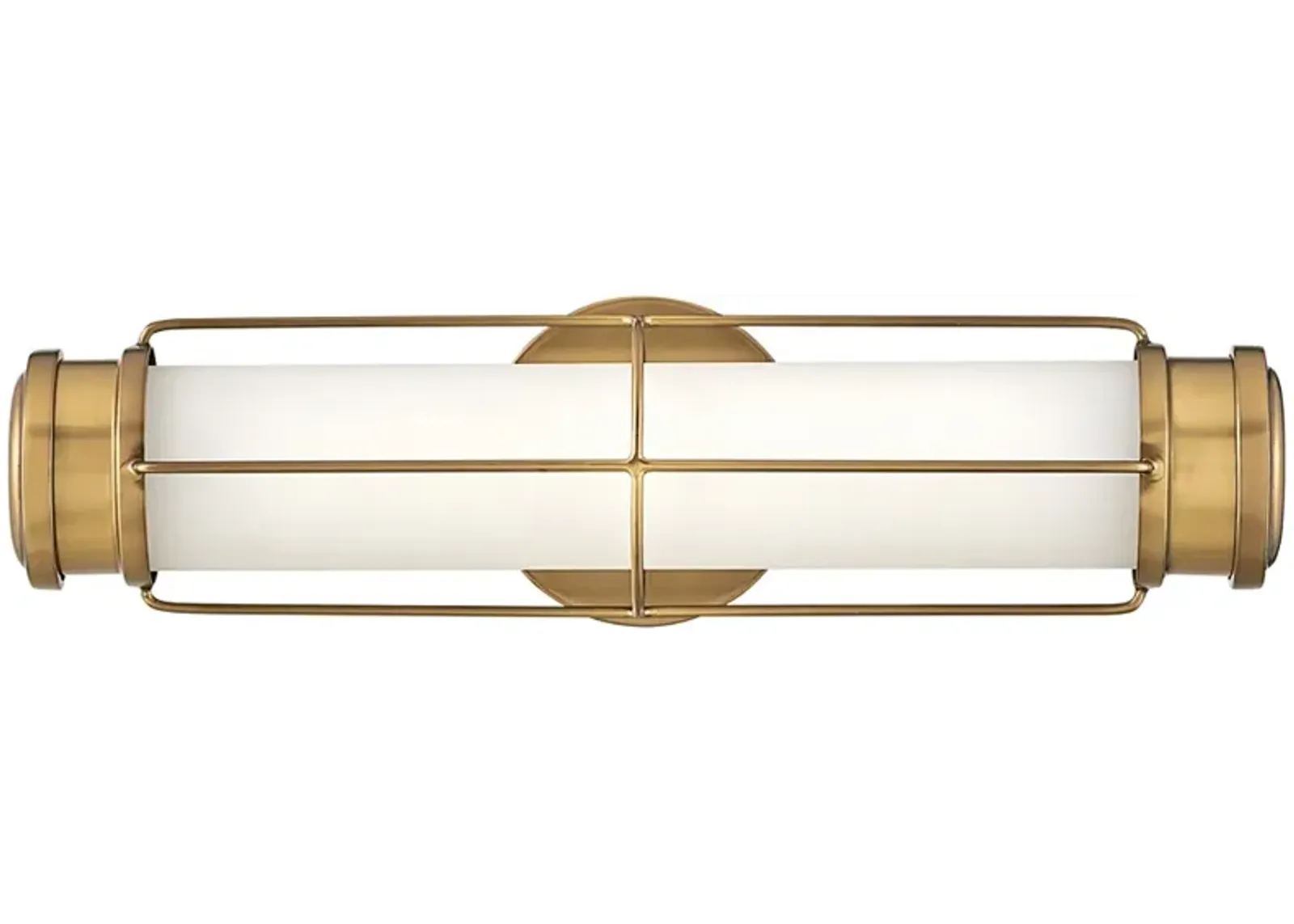 Hinkley Saylor 17" Wide Heritage Brass LED Bath Light