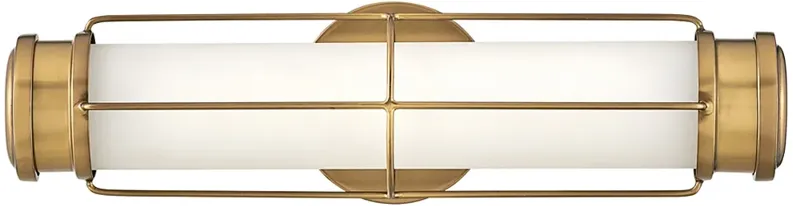 Hinkley Saylor 17" Wide Heritage Brass LED Bath Light