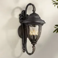 Bellagio 27 1/2" High Double Arm Traditional Outdoor Wall Light