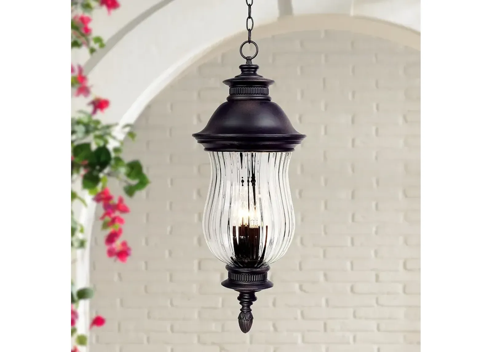 Newport Collection 30 1/4" High Outdoor Hanging Lantern