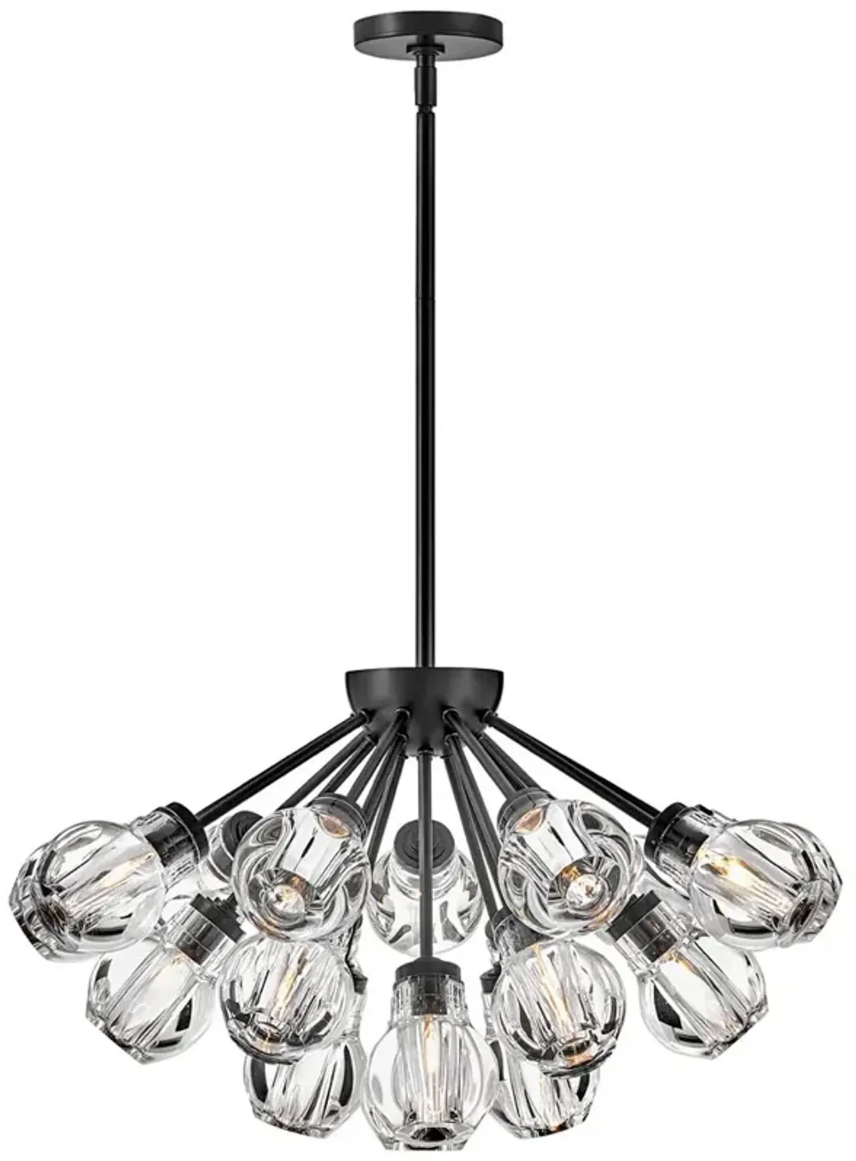 Fredrick Ramond Chandelier Elise Medium Convertible Chandelier 27.25"