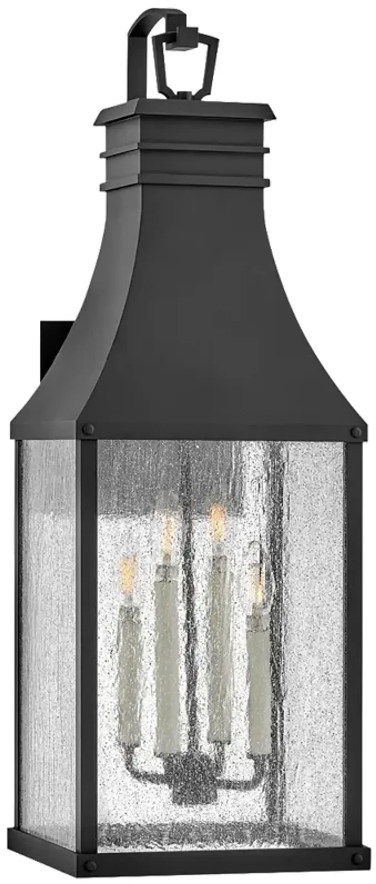 Hinkley Beacon Hill 32 1/4" High Museum Black Outdoor Wall Light