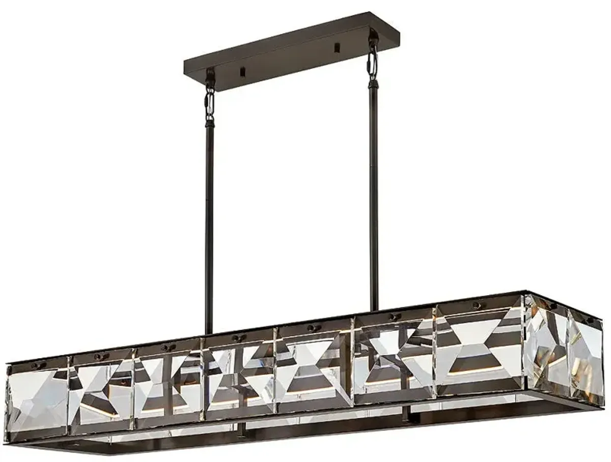 Hinkley - Chandelier Jolie Large LED Linear- Black Oxide