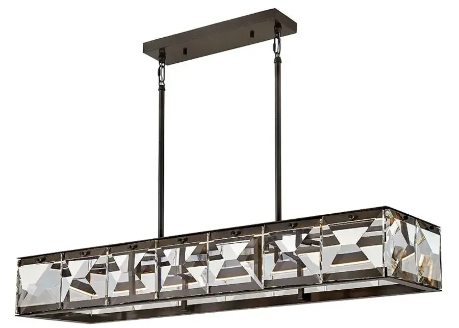 Hinkley - Chandelier Jolie Large LED Linear- Black Oxide