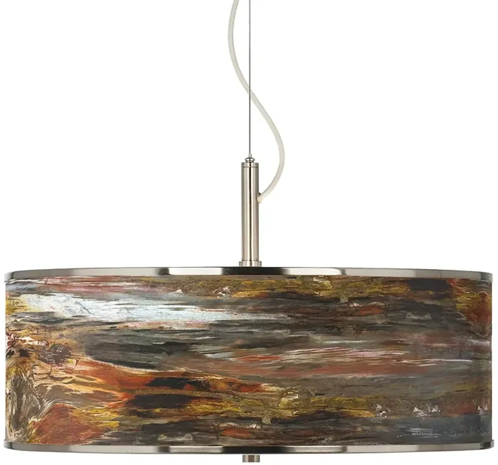 Embracing Change Giclee Glow 20" Wide Pendant Light