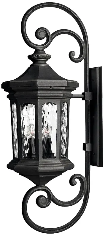 Raley 41 3/4"H Black Outdoor Wall Light by Hinkley Lighting