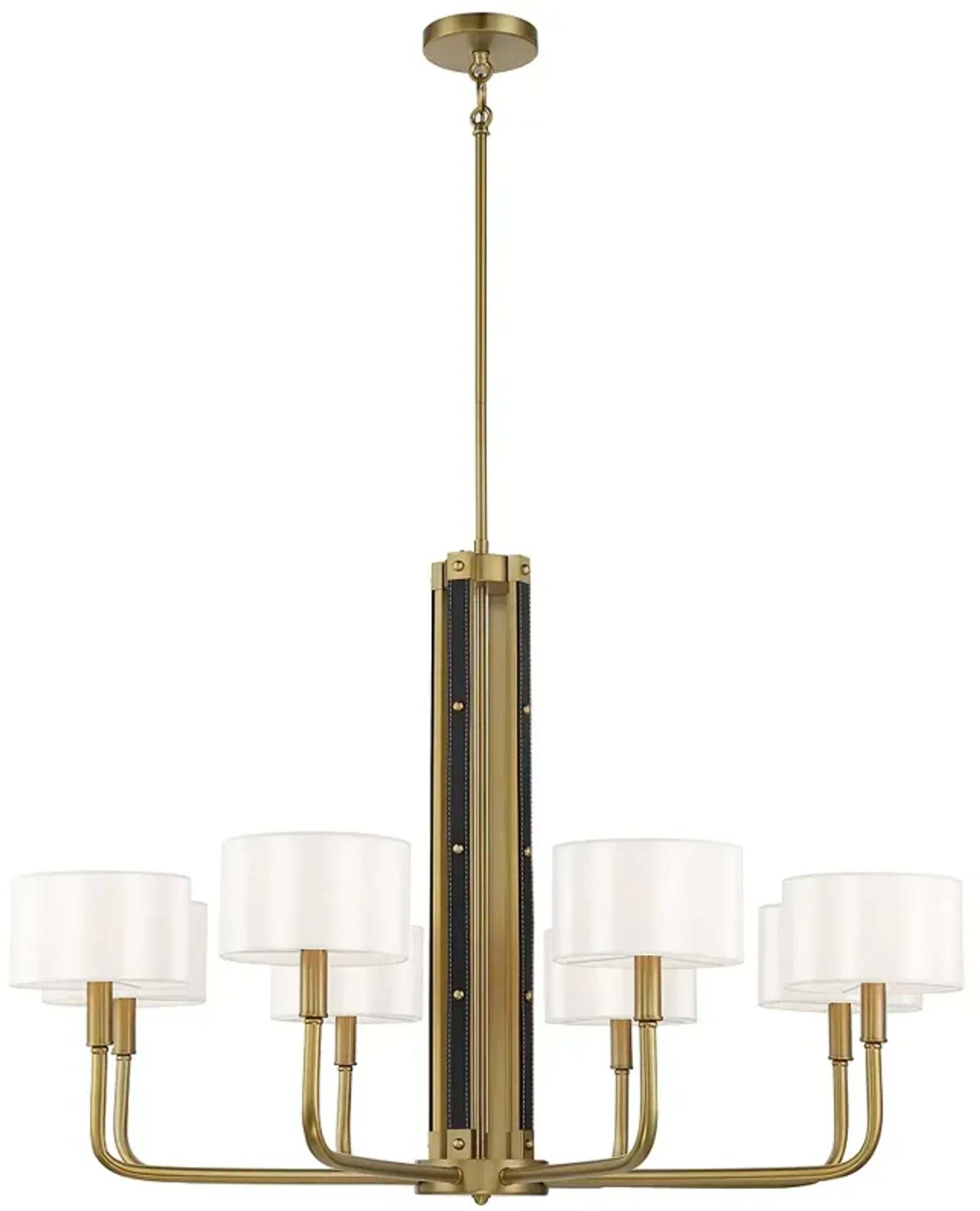 Minka-Lavery  Chelsea 8-Light Soft Brass Chandelier