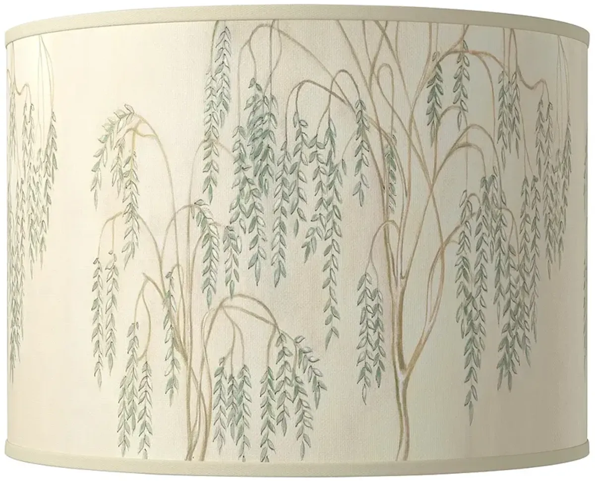 Weeping Willow Giclee Round Drum Lamp Shade 15.5x15.5x11 (Spider)