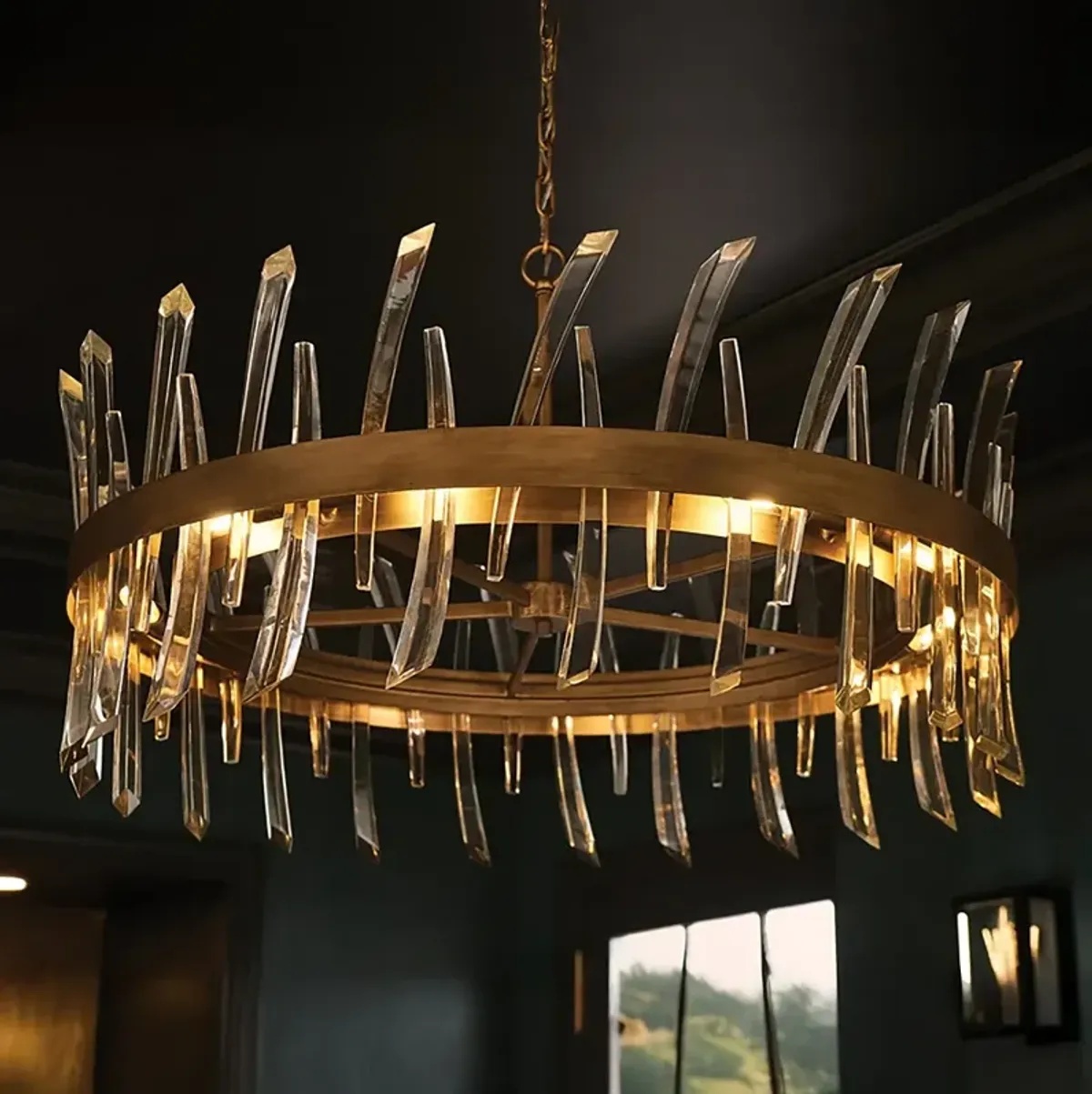 Revel 36 1/4" Wide Gold Chandelier by Hinkley Lighting