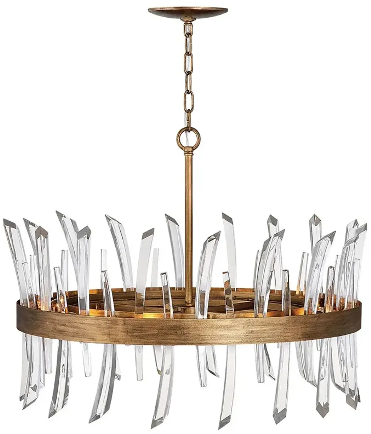 Revel 28" Wide Gold Chandelier by Hinkley Lighting