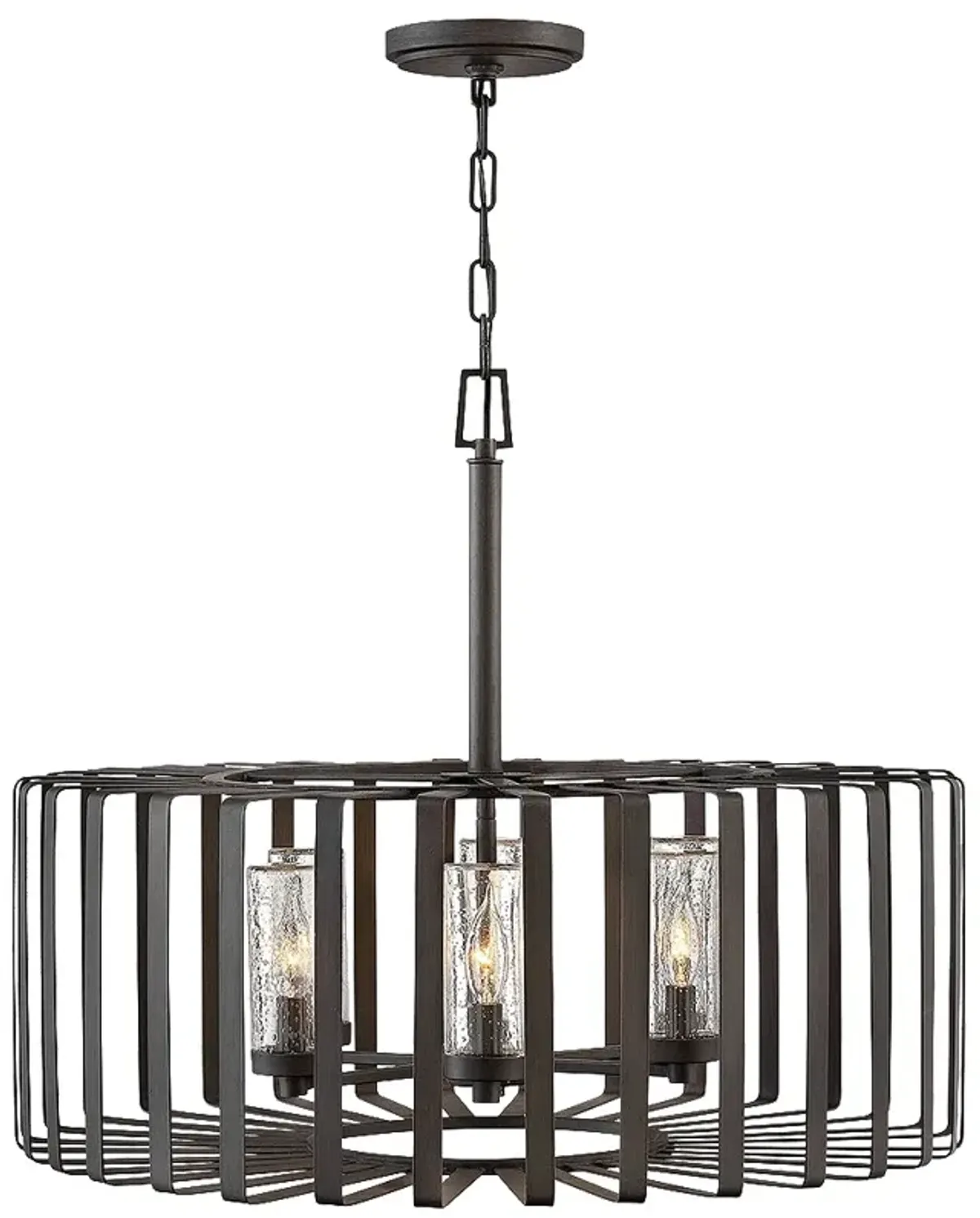 Reid 23"H Graphite Outdoor Hanging Light by Hinkley Lighting