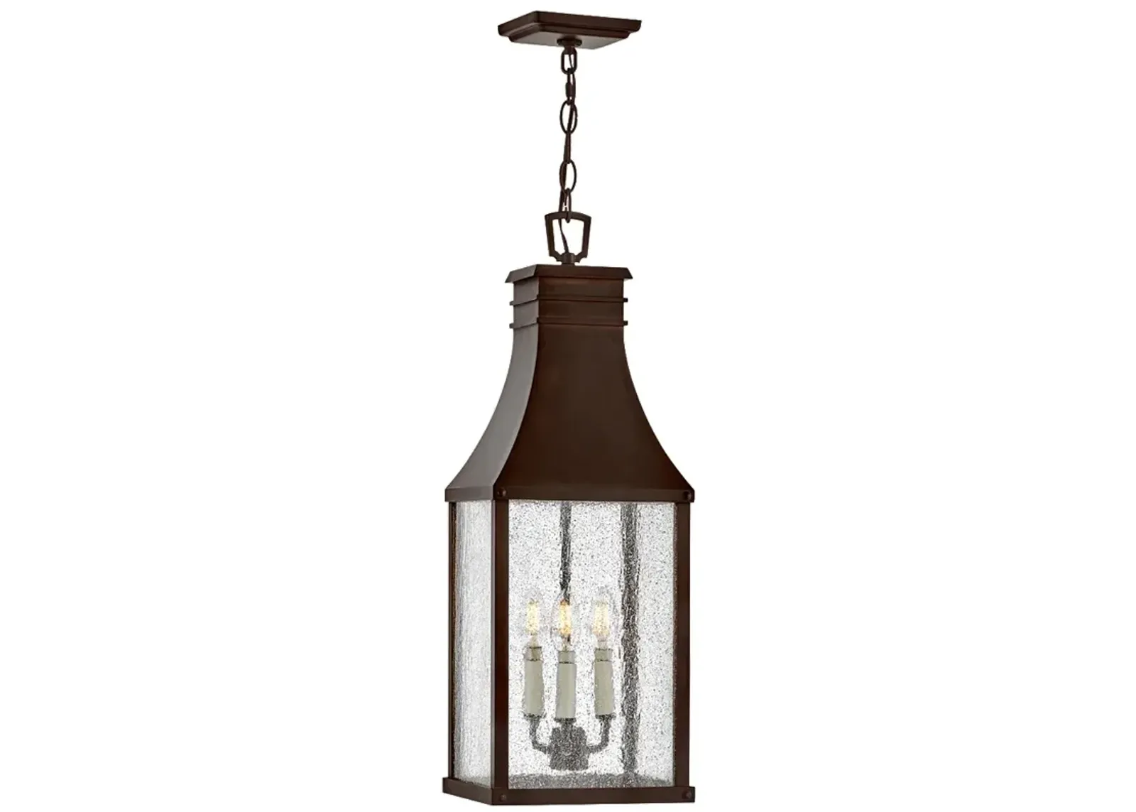 Outdoor Beacon Hill-Medium Hanging Lantern-Blackened Copper