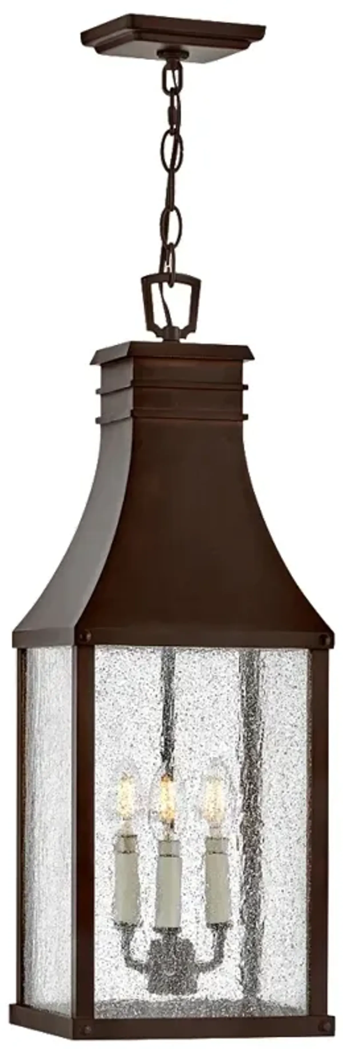 Outdoor Beacon Hill-Medium Hanging Lantern-Blackened Copper