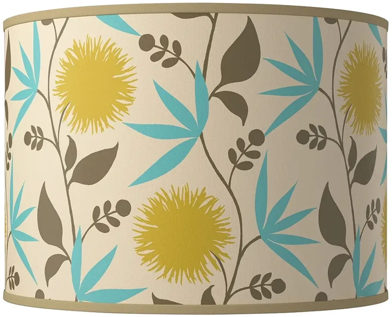 Dahlia Giclee Round Drum Lamp Shade 15.5x15.5x11 (Spider)