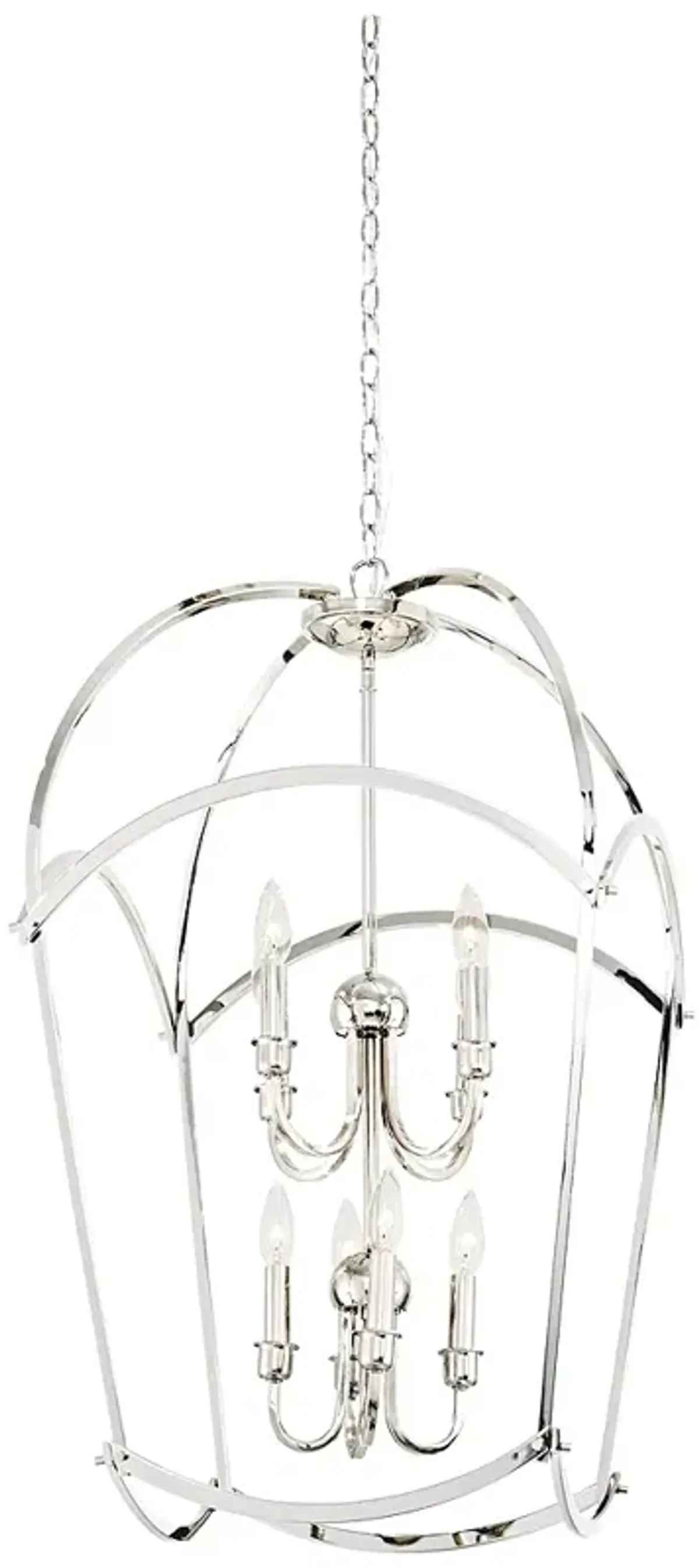 Minka Lavery Jupiter's Canopy 8-Light Polished Nickel Pendant Light