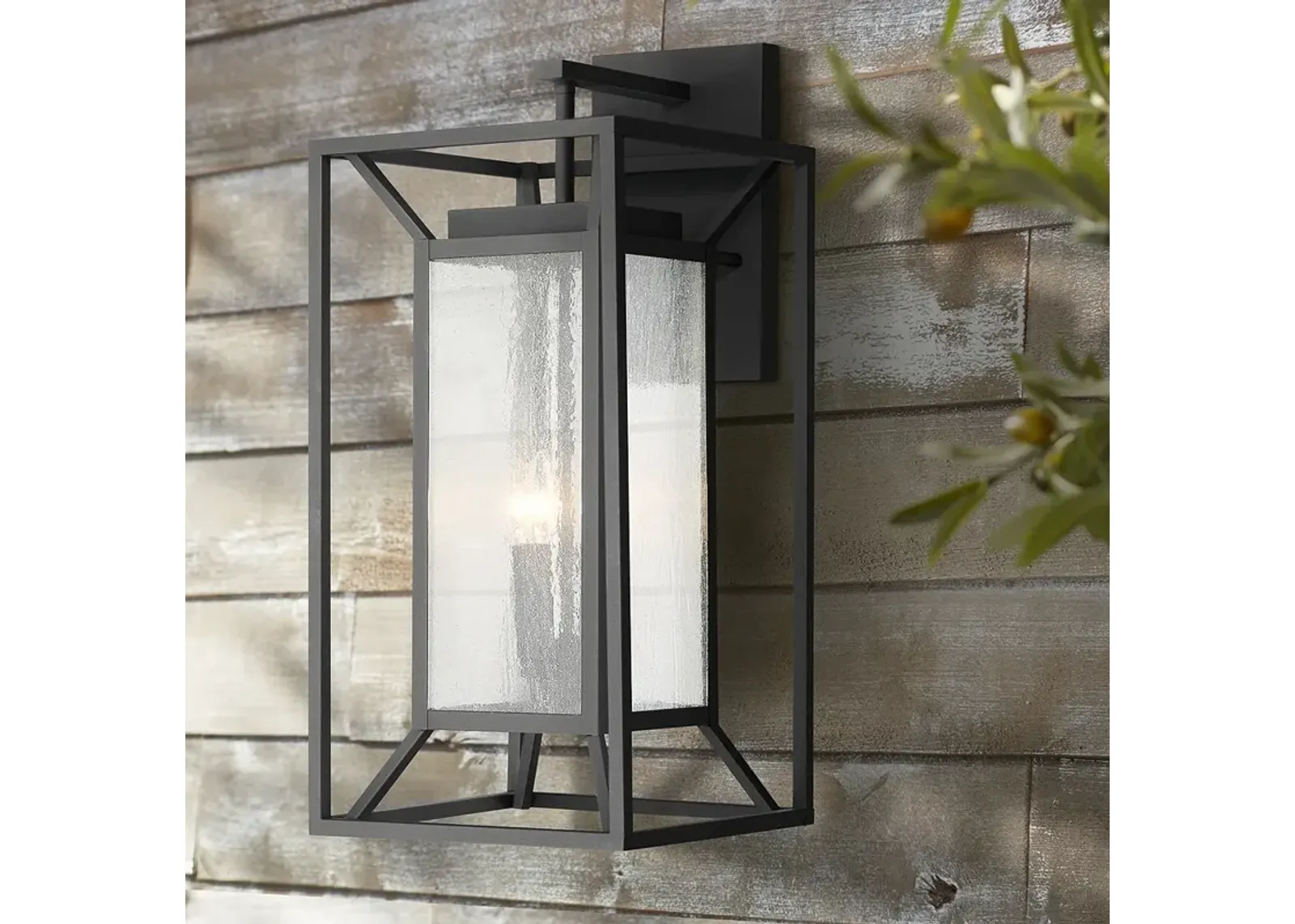 Harbor View 25 1/2" High Sand Coal Outdoor Wall Light