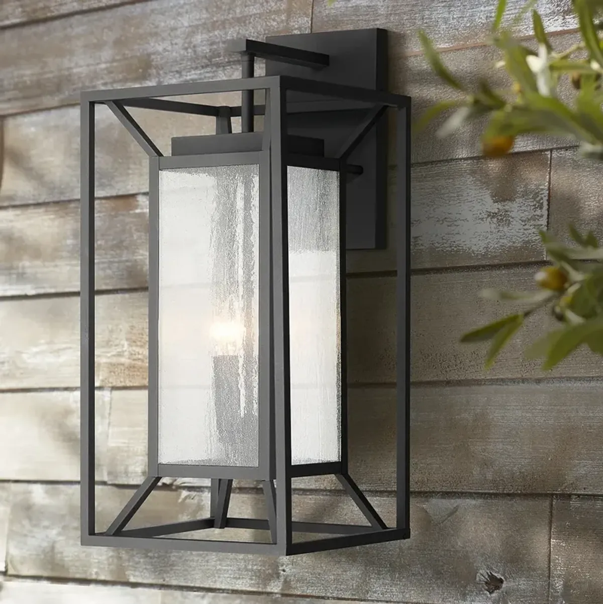 Harbor View 25 1/2" High Sand Coal Outdoor Wall Light