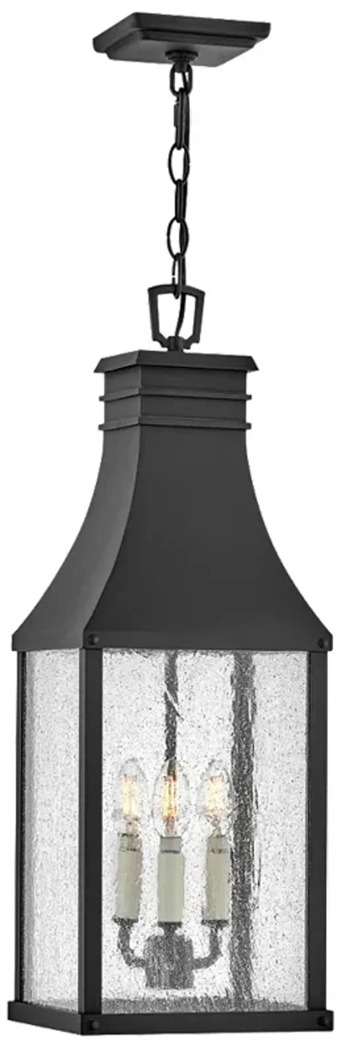 Outdoor Beacon Hill-Medium Hanging Lantern-Museum Black