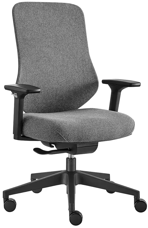 Jeppe Gray Fabric Adjustable Office Chair