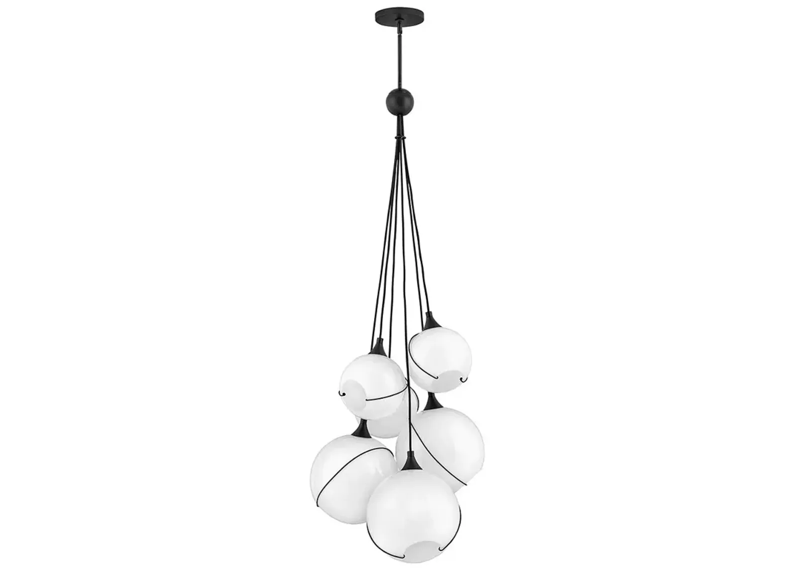 Skye 24" Wide Black Chandelier by Hinkley Lighting