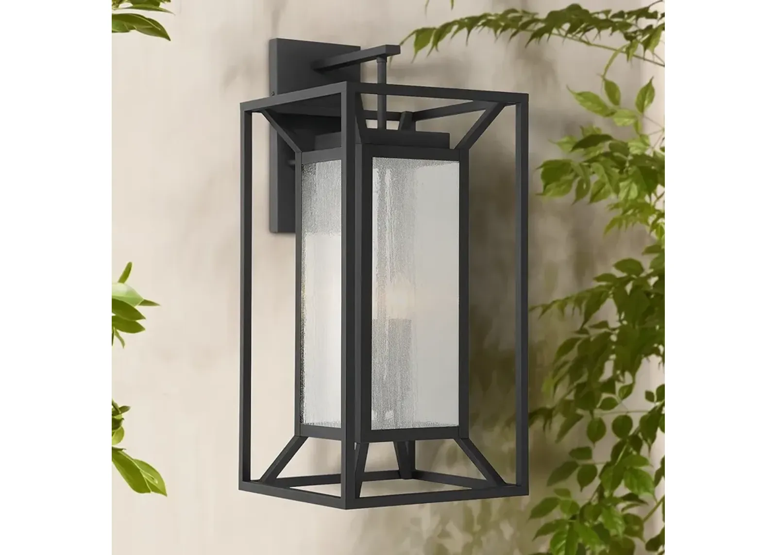 Harbor View 29 3/4" High Sand Coal Outdoor Wall Light