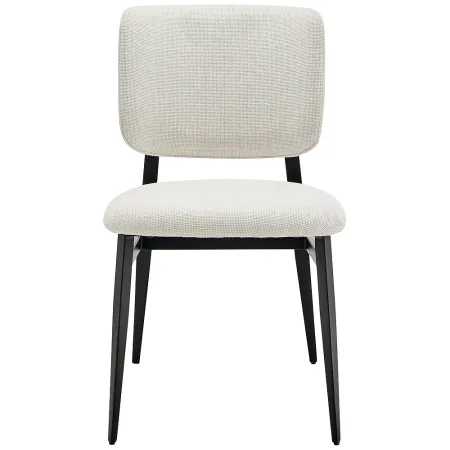 Felipe Beige Fabric Side Chair