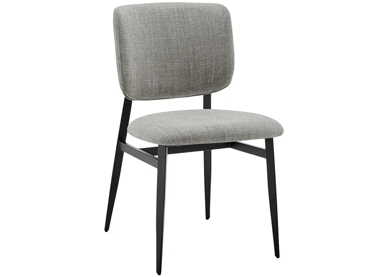 Felipe Gray Linen Fabric Side Chair