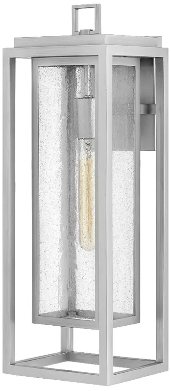 Hinkley Republic 20"H Satin Nickel LED Outdoor Wall Light