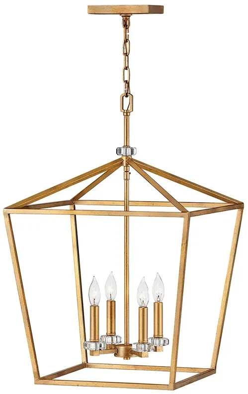 Stinson 18" Wide Brass Chandelier by Hinkley Lighting