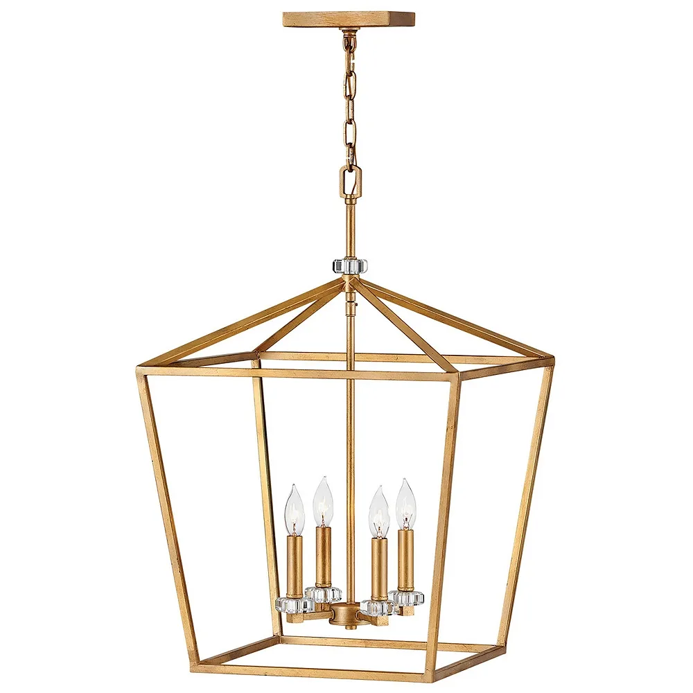 Stinson 18" Wide Brass Chandelier by Hinkley Lighting