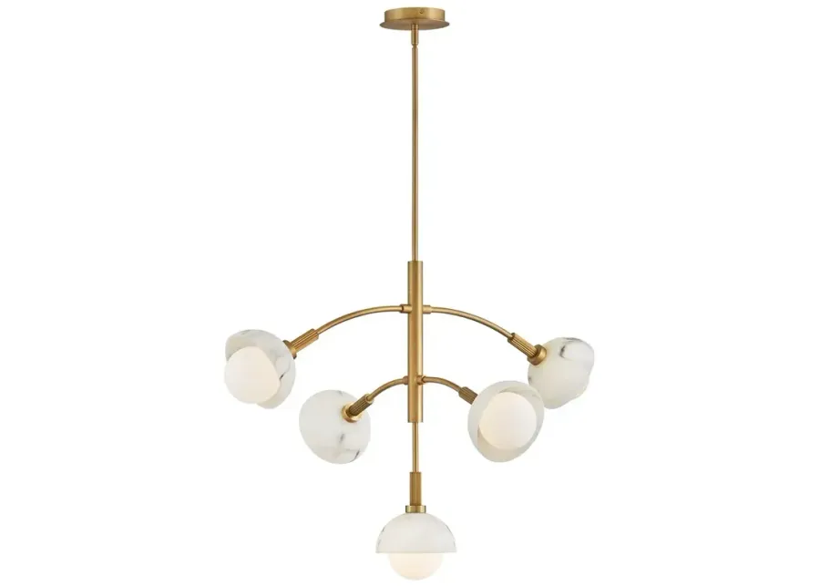 Hinkley - Chandelier Phoebe Large Multi Tier- Heritage Brass