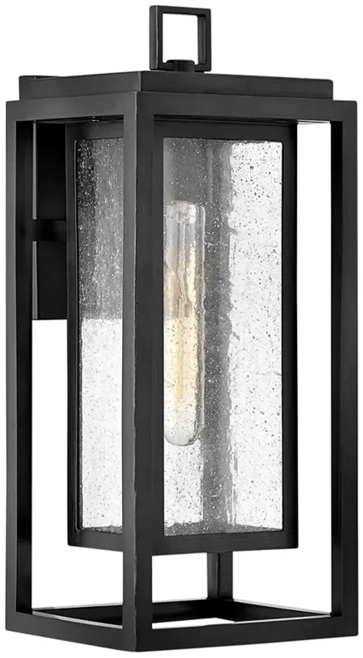 Hinkley Republic 16" Double Composite Frame Black Outdoor Wall Light