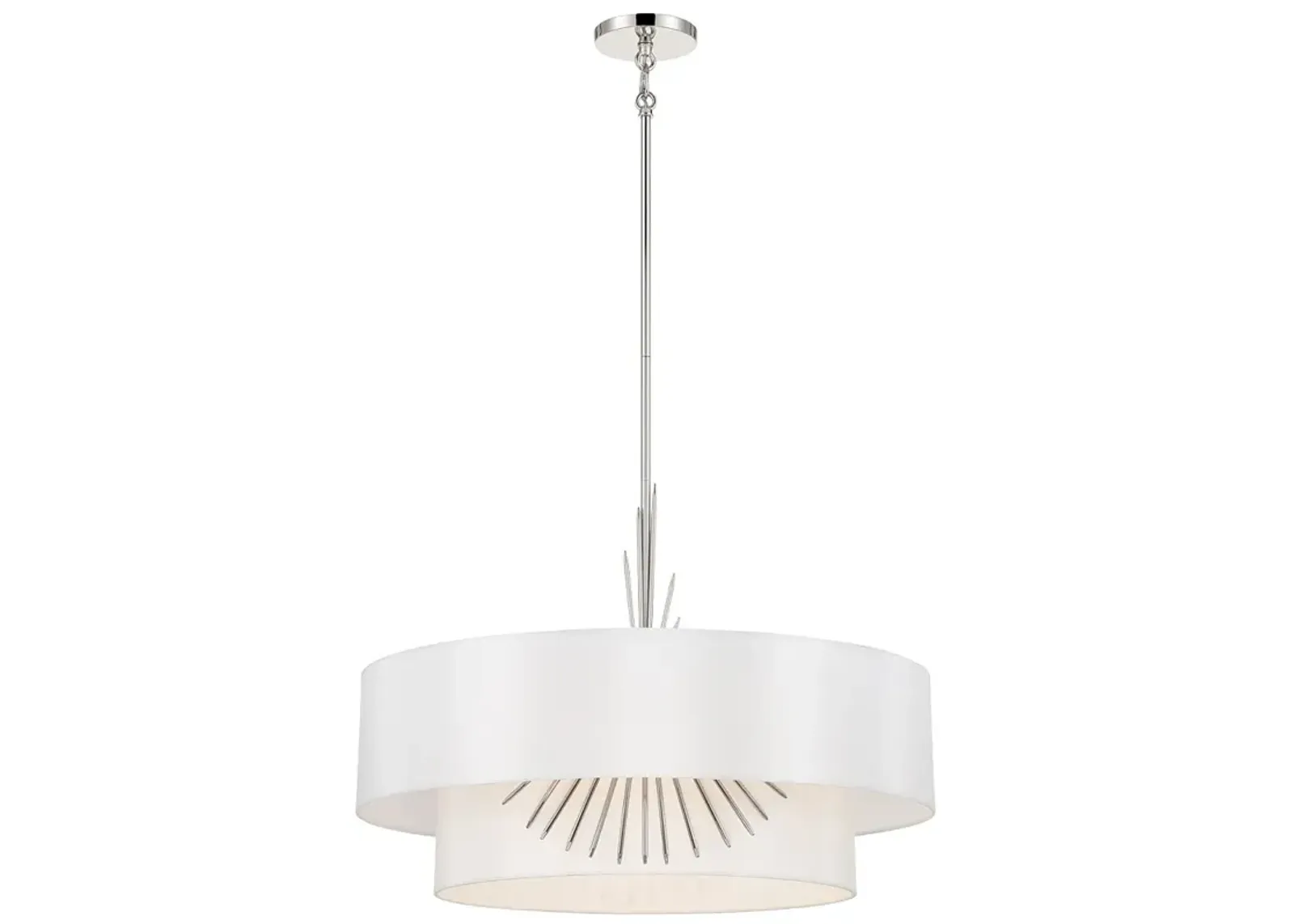 George Kovacs Gramercy 4-Light Polished Nickel Pendant