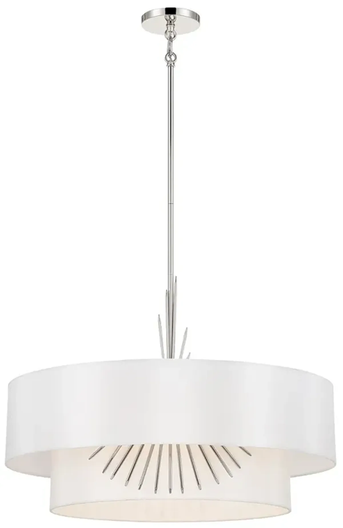 George Kovacs Gramercy 4-Light Polished Nickel Pendant