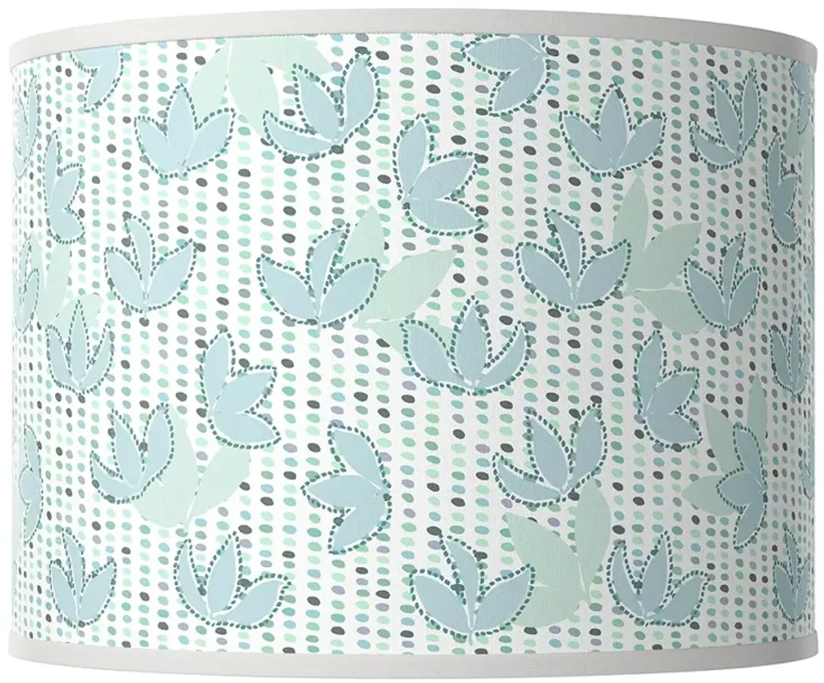 Giclee Glow Spring Flower Drum Lamp Shade 13.5x13.5x10 (Spider)