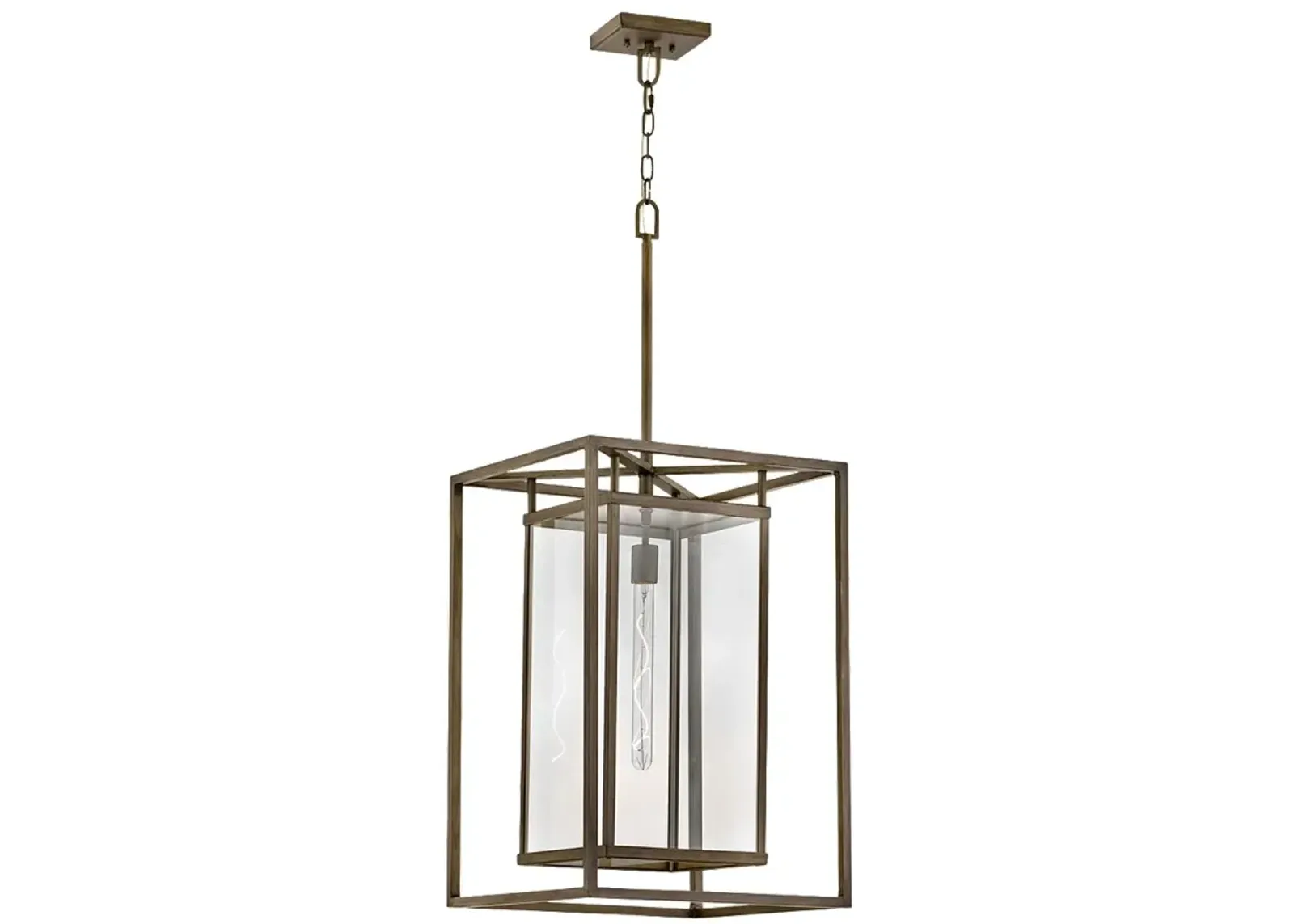 Outdoor Max-Large Hanging Lantern-Burnished Bronze