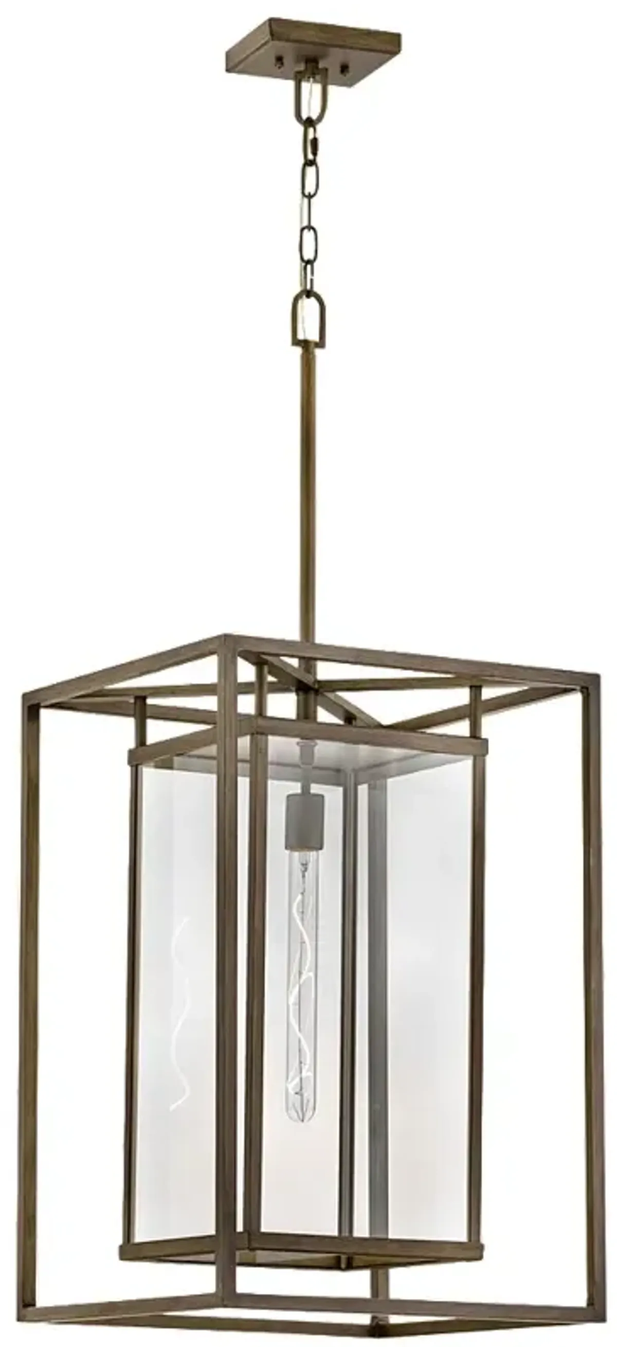 Outdoor Max-Large Hanging Lantern-Burnished Bronze