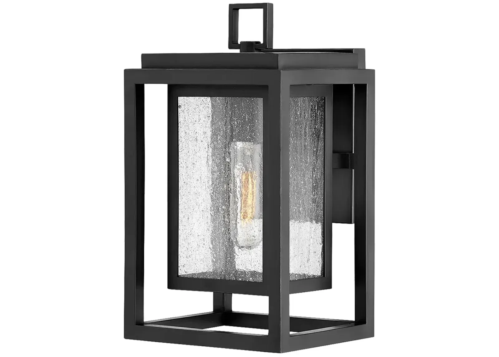 Hinkley Republic 12" High Black Modern Outdoor Wall Light