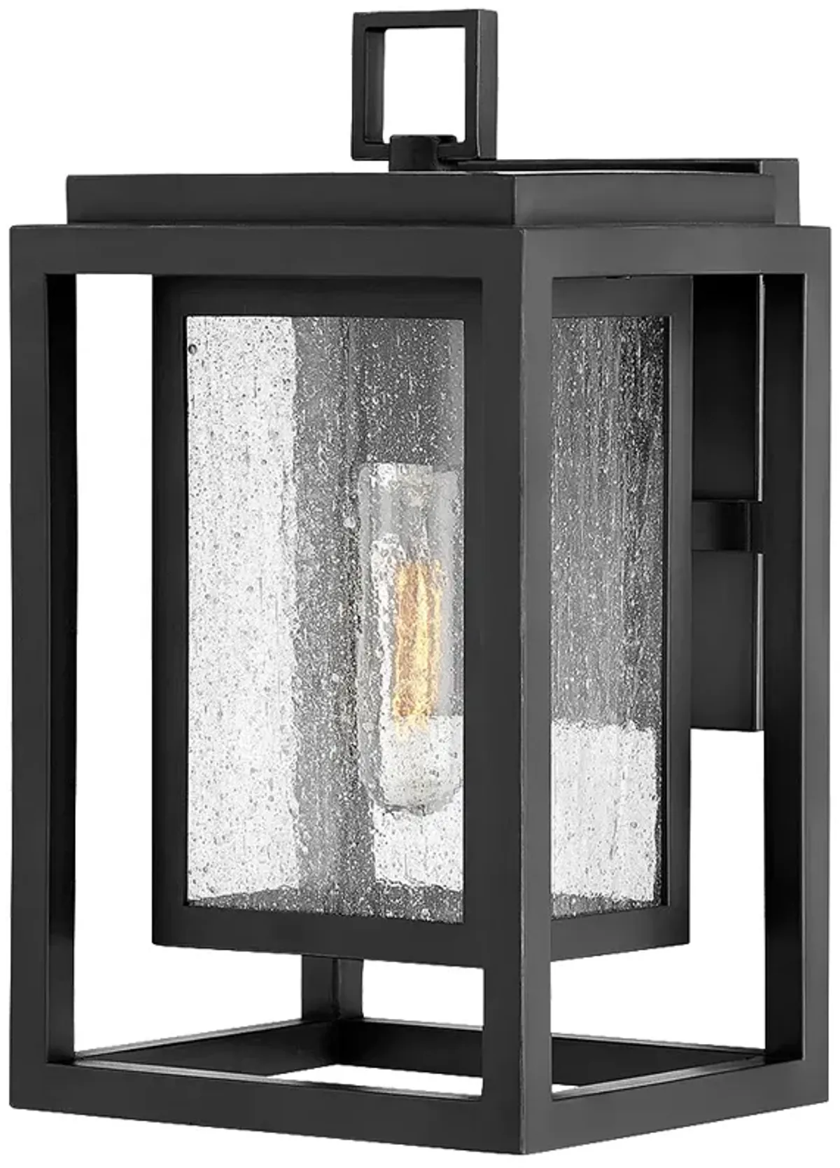 Hinkley Republic 12" High Black Modern Outdoor Wall Light