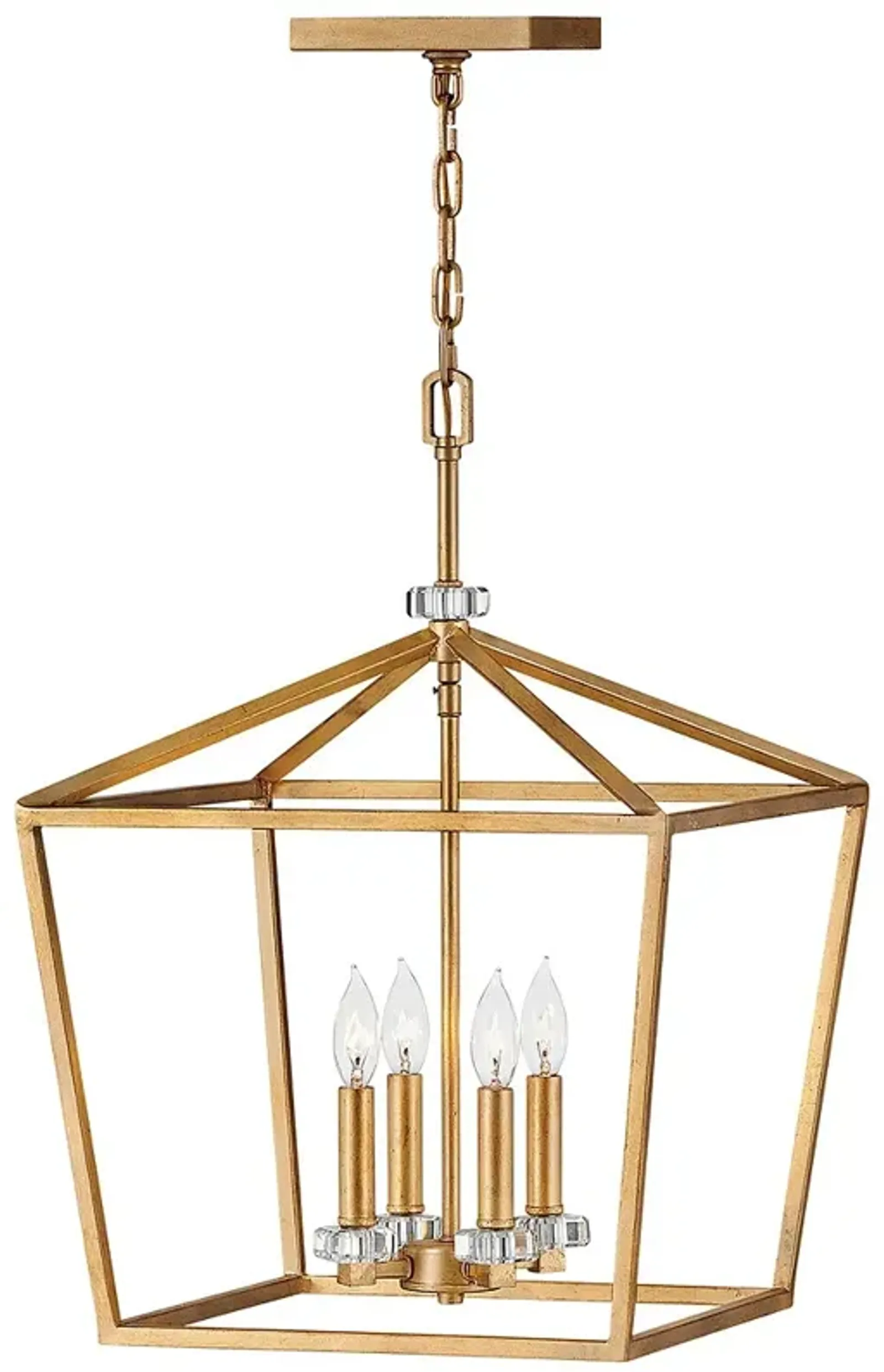 Stinson 16" Wide Brass Chandelier by Hinkley Lighting