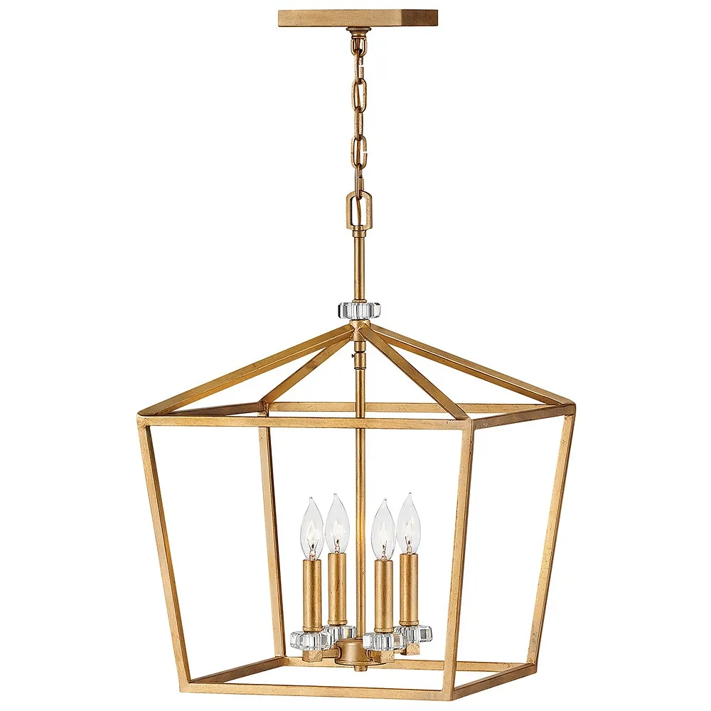 Stinson 16" Wide Brass Chandelier by Hinkley Lighting