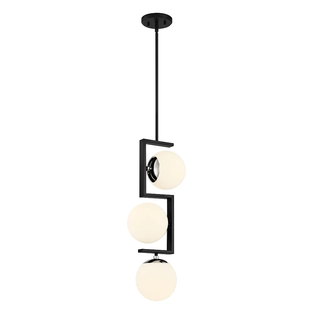 George Kovacs Alluria II 3-Light Coal Finish Pendant