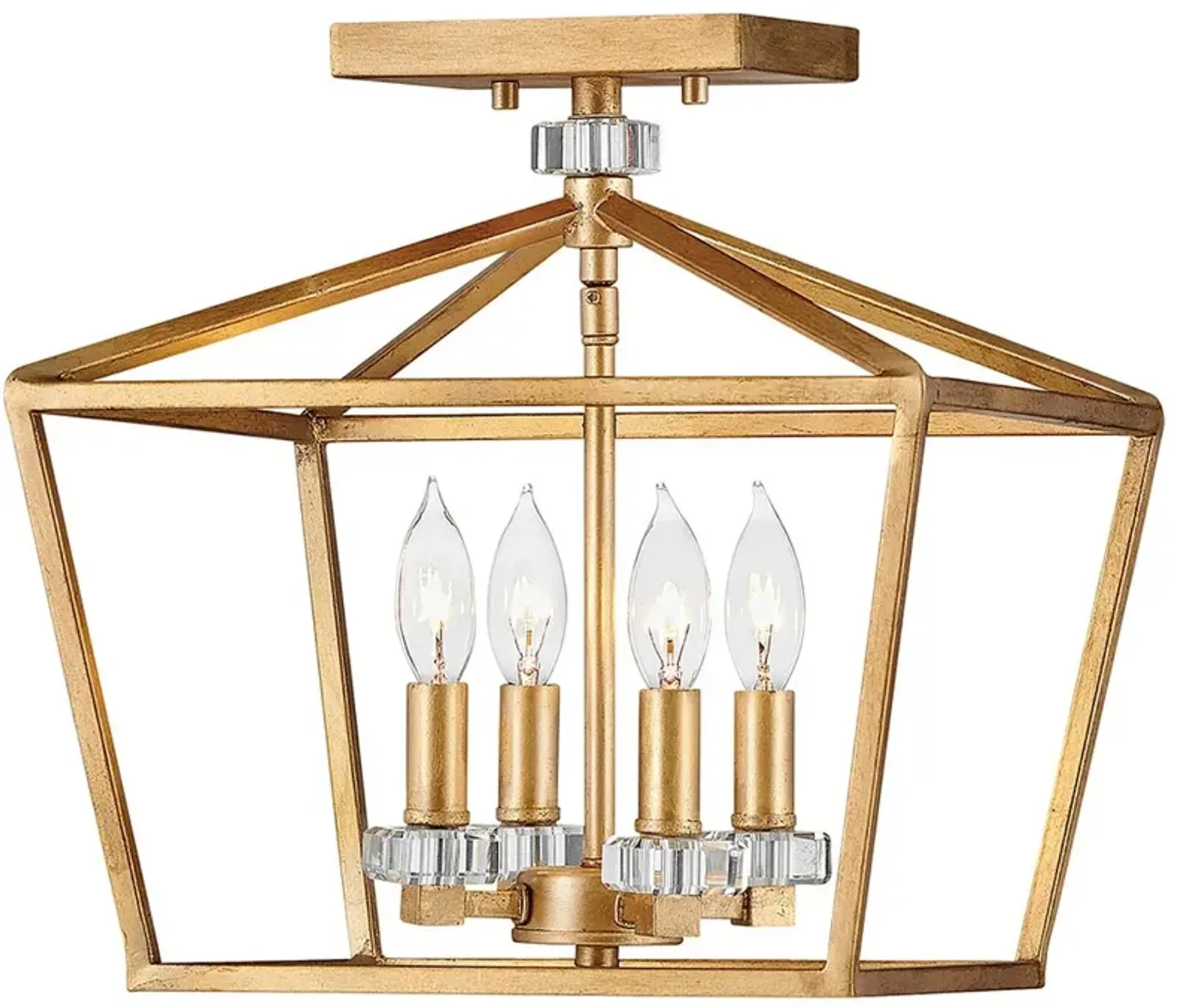 Stinson 13" Wide Gold Chandelier by Hinkley Lighting