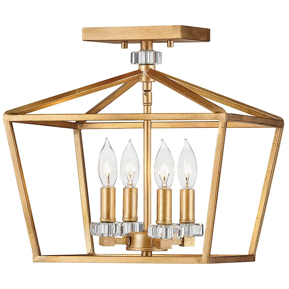 Stinson 13" Wide Gold Chandelier by Hinkley Lighting