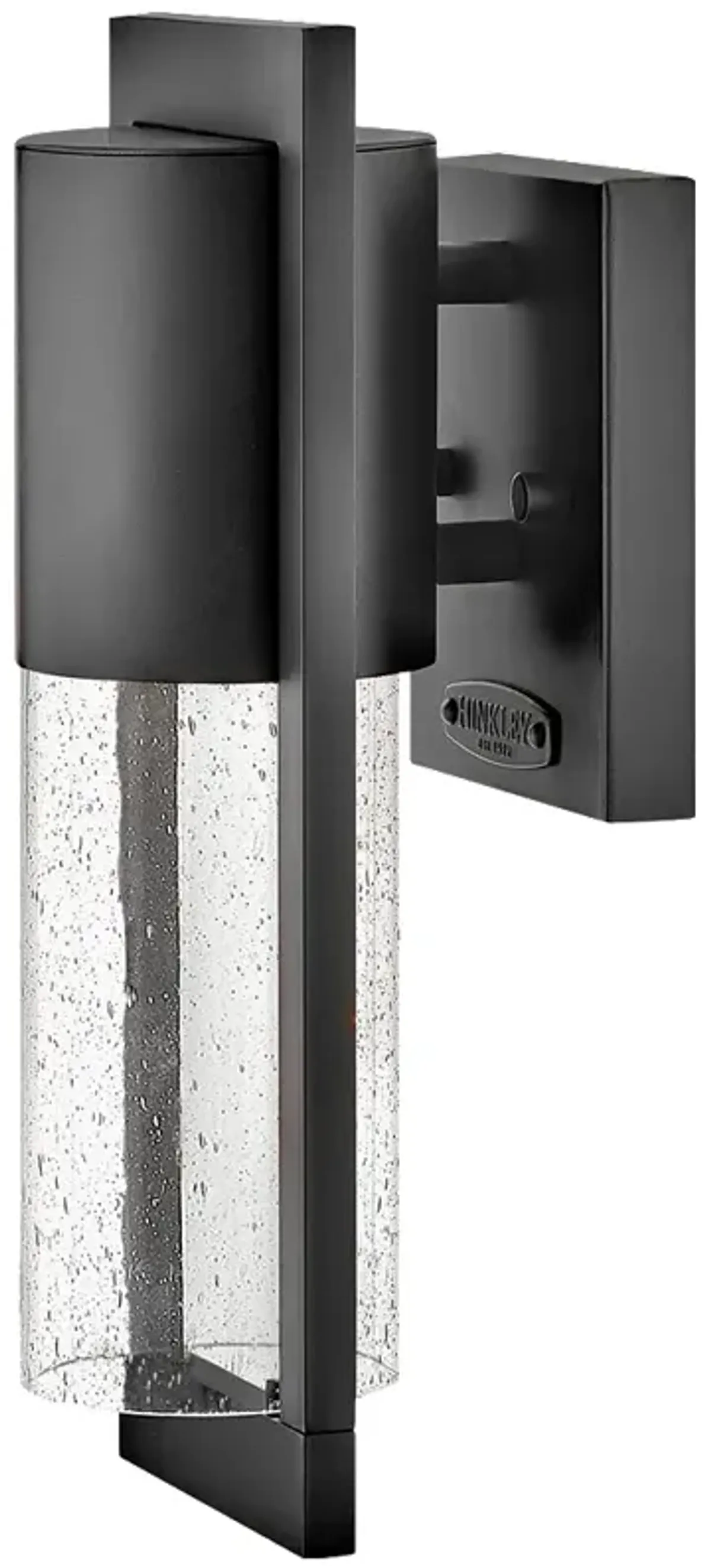 Hinkley Shelter 12" High Modern Black LED Dark Sky Outdoor Wall Light